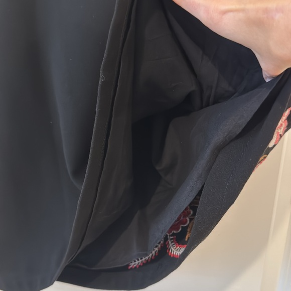 Vici Collections Floral Black Shift Dress Small - Picture 9 of 10